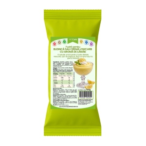 Pudra pentru jeleu sau crema cu aroma de LAMAIE (lowcarb, fara zahar, fara gluten, keto) 100g - NoCarb