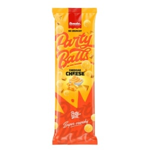 Pufuleti cu aroma de Cheddar PARTY BALLS (fara gluten) 300g - Bonabo