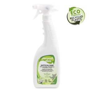 Solutie ECO anticalcar, pentru suprafete sanitare, faianta, din inox, cu ulei esential de eucalipt, vegan, Pierpaoli Ekos 750ml Fara Selectie - Img 2