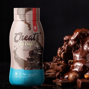 Sos pentru desert (topping) keto CIOCOLATA (fara zahar, vegan) 500ml - Cheat Meal - Img 2
