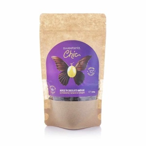 Agrise invelite in ciocolata amaruie cu Colagen (fara zahar, vegan ) 200g - Sweeteria Chic - Img 1