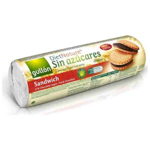 Biscuiti Sandwich Choco (fara zahar) - Gullon 250g