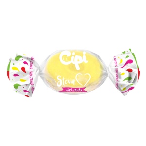 Bomboane cu ghimbir si lamaie cu Stevia (fara zahar) 75g - Cipi - Img 2