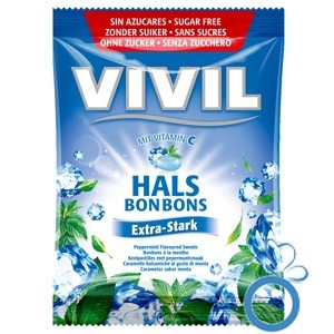 Bomboane Extra Stark cu vitamina C (fara zahar) 60g - VIVIL