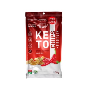 Chipsuri din sorici KETO cu paprika (fara zahar, fara gluten, fara lactoza) 30g - Pannonia