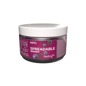Crema de FRUCTE DE PADURE tartinabila (low carb, proteica, fara zahar) 100g - FeelingOK