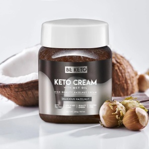Crema tartinabila KETO Delicious Hazelnut + MCT (fara zahar) 250g - BE KETO - Img 4