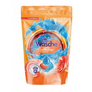 Detergent capsule DuoCaps UNIVERSAL pentru rufe, ecologic (17 buc x 18g doypack) - KONIGLISCHE WASCHE