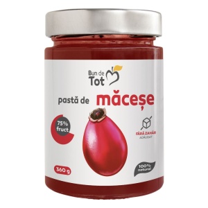 Dulceata de macese (fara zahar) (PASTA) "BUN DE TOT" 360gr DACIA PLANT