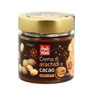 ECO Crema de arahide si cacao, fara gluten, fara lapte, Baule Volante 200g