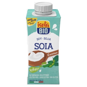 ECO Crema din soia pentru gatit, fara gluten, Isola Bio 200ml