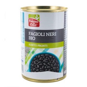 ECO Fasole neagra (cutie) Finestra Sul Cielo 400g - Img 6
