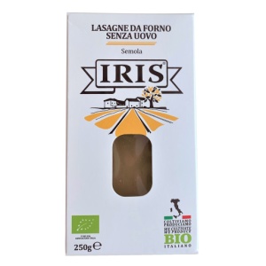 ECO Paste Lasagna din grau dur Iris Bio 250g - Img 1