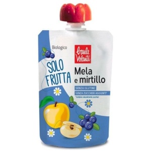 ECO Piure de mere si afine, fara gluten, fara zahar adaugat, Baule Volante 100g - Img 2