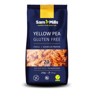 Fusilli Proteice din mazare galbena (fara gluten) 250g - SamMills