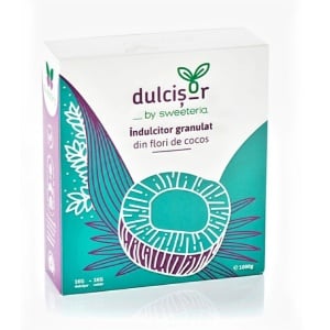 Indulcitor granulat din flori de cocos 1kg - Dulcisor by Sweeteria