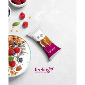 Mini Chec cu PORTOCALE (Low-Carb, proteic, fara zahar, keto) 45g - FeelingOK - Img 3