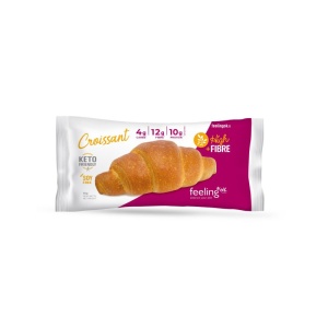 % PROMO% Croissant bogat in Fibre (fara zahar, fara soia, low carb, keto) 50g - FeelingOK
