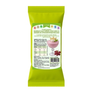 Pudra pentru jeleu sau crema cu aroma de MALAGA (lowcarb, fara zahar, fara gluten, KETO) 100g - NoCarb