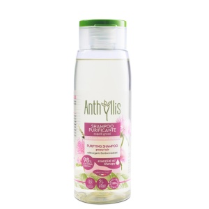 Sampon purificator pentru par gras cu extract de brusture ECO BIO Anthyllis 300 ml - Img 4