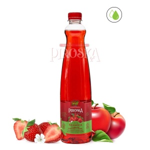 Sirop de CAPSUNI si suc de mere (fara zahar) 0.7L - Piroska Fitt - Img 2