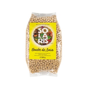 SOIA BOABE NEMODIFICATA GENETIC 500gr SOLARIS