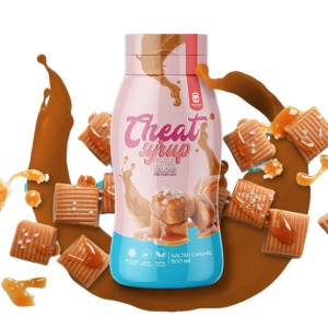 Sos pentru desert (topping) keto CARAMEL SARAT (fara zahar, vegan) 500ml - Cheat Meal - Img 2