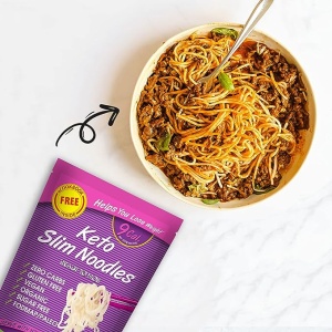 Taietei din faina de konjac BIO 270g (vegan, fara carbohidrati, fara gluten) - Slim Pasta - Img 5