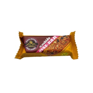Baton cu ovaz, arahide si fructe uscate (fara zahar, vegan) 60g - Ambrozia