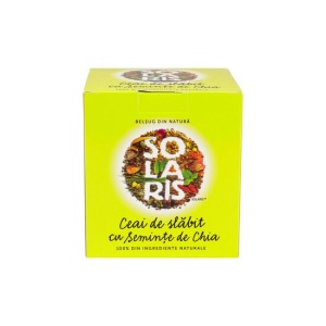 CEAI DE SLABIT CU SEMINTE DE CHIA (20dz x2g) 40g SOLARIS