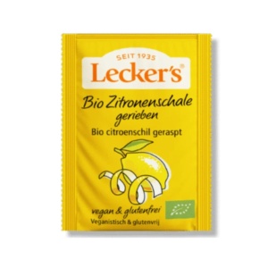Coaja de lamaie ECO macinata (fara gluten, vegan) 15 g - LECKER'S