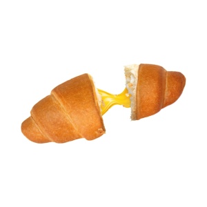 Croissant proteic cu CREMA de PATISERIE (Low-Carb, proteic , keto, fara zahar, fara soia) 65g - FeelingOK - Img 2
