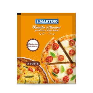 Drojdie pentru pizza si quiche, fara gluten, S.Martino (3 plicurix16g) 48g - Img 2