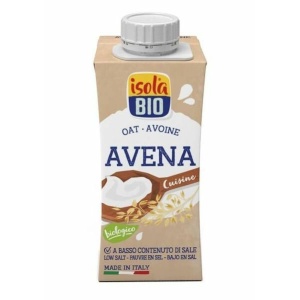 ECO Crema din ovaz pentru gatit, Isola Bio 200ml - Img 4