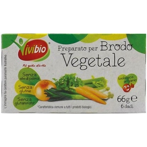 ECO Cuburi vegetale pentru supa fără drojdie, fără gluten Vivibio 66g