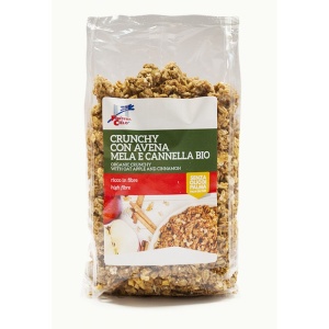 ECO Musli crocant cu fulgi ovaz, mere si scortisoara, Finestra Sul Cielo 375g - Img 2