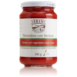 ECO Sos de rosii cu legume Iris Bio 340g - Img 2