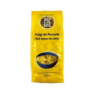 Fulgi de porumb fara adaos de zahar 250gr SOLARIS