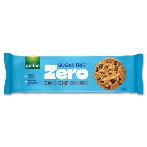 Fursecuri cu chipsuri de ciocolata (fara zahar) 150g - Gullon ZERO