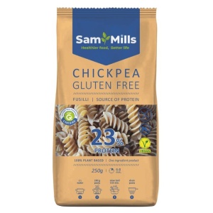 Fusilli High Protein din naut si mazare galbena (fara gluten) 250g - SamMills - Img 3