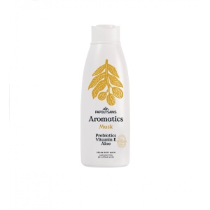 Gel de dus 100% vegan MUSK cu prebiotice si vit. E 650ml - AROMATICS