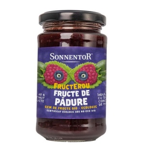 GEM DE FRUCTE DE PADURE ECO 250gr "FRUCTEROU" (fara adaos de zahar) SONNENTOR