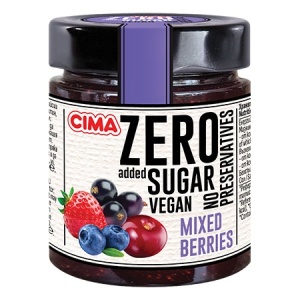 Gem de fructe de padure (fara zahar, vegan) 230g - CIMA