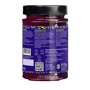 Gem KETO de afine 330g (fara zahar, lowcarb) - Good Good - Img 2