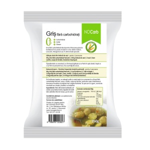 Gris de fibre (fara gluten) 250g - NoCarb - Img 2
