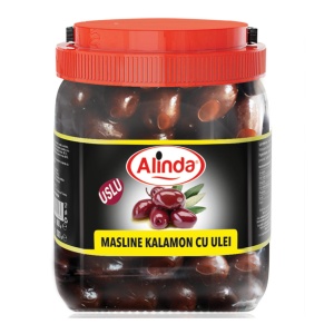 Masline Kalamata in ulei 900g - Alinda