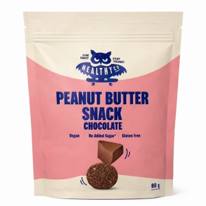 Mini gustari cu Unt de Arahide si Ciocolata (fara zahar, fara gluten, vegani) 80g - HealthyCo