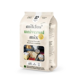 Mix de Faina Universala (fara zahar, fara gluten, fara lactoza, fara soia) 1kg - It's us