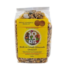 MUSLI GRANOVIT 400gr SOLARIS