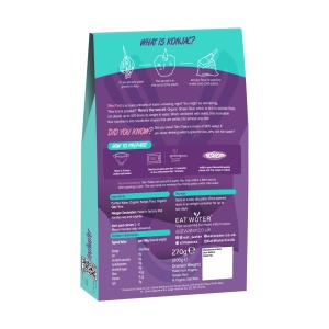 Orzo din faina de konjac BIO 270g (vegan, fara carbohidrati, fara gluten, keto) - Slim Pasta - Img 2